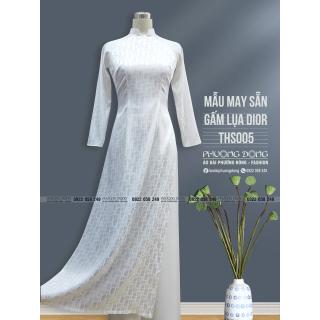 Áo Dài Trắng Học Sinh THS005 Áo Dài Trắng Học Sinh THS005